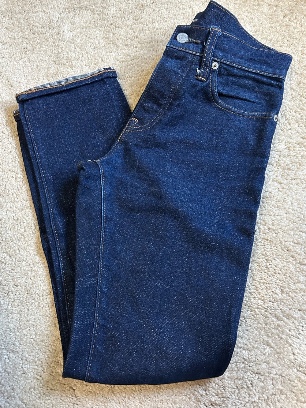 J Crew selvedge slim jeans (29x30)